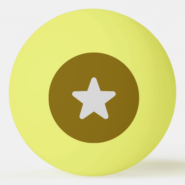 Bolinha De Ping Pong Verde-Selva com Mista WhiteStar (Frente)