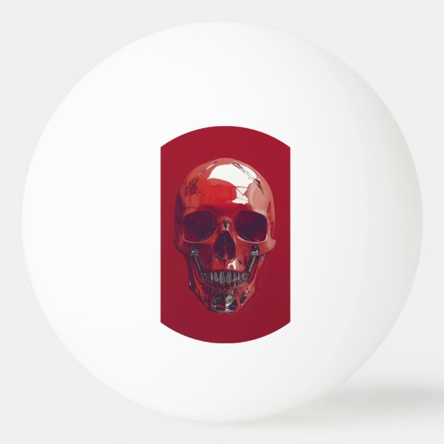 BOLINHA DE PING PONG VERMELHO (Frente)