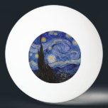 Bolinha De Ping Pong Vincent Van Gogh - A noite de Starry<br><div class="desc">A Noite Estrelada / La nuit etoilee - Vincent Van Gogh em 1889</div>