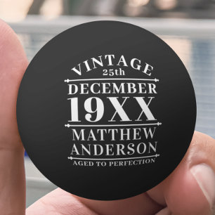 Bolinha De Ping Pong Vintage personalizada envelhecida em perfeição