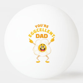 Bolinha De Ping Pong Você é o excelente Dia de os pais de aniversário d