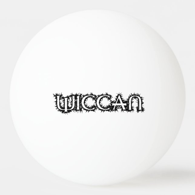 Bolinha De Ping Pong Wiccan (Frente)