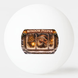 Bolinha De Ping Pong Window Peeper Icelandic Yule Lad 