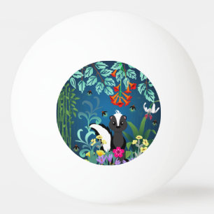 Bolinha De Ping Pong Woodland Skunk