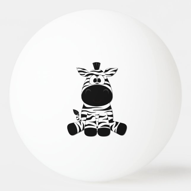 Bolinha De Ping Pong Zebra Goofy (Frente)