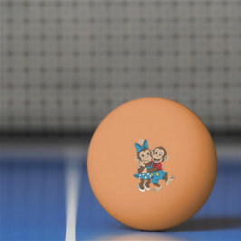 Bolinha De Ping Pong Zina e Mimo estão flertando.