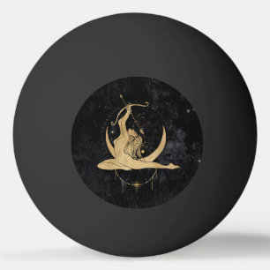 Bolinha De Ping Pong Zodiac Goddese Astrologia Sagitário Cósmica Dour