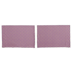 Bolinhas Amarelas com Estilhaço de Fundo Roxo