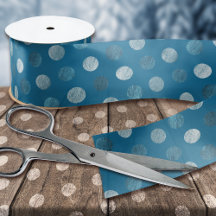 Bolinhas azuis e modernas e elegantes Natal