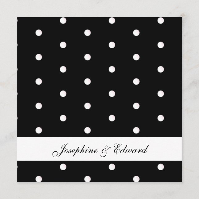 Bolinhas brancas e pretas (Frente)