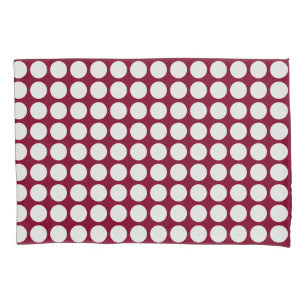 Bolinhas brancas geométricas em alguma cor