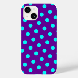 Bolinhas de Aqua e Roxo