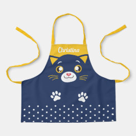 Bolinhas De Impressão De Cabeça De Gato Corta