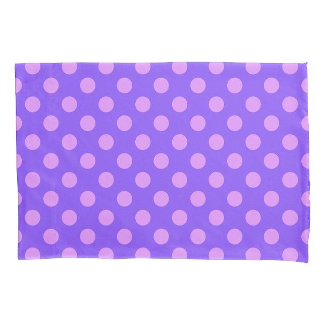Bolinhas de Lilac na periwinkle (Frente)