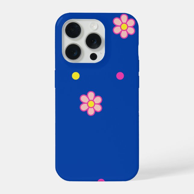 bolinhas florais azuis (Verso)