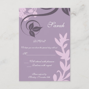 bolinhas floral roxa rsvp