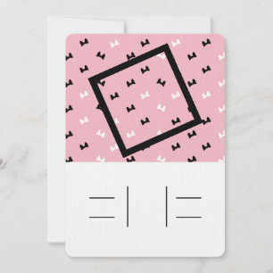 Bolinhas infiltrar convite de arcos com linhas