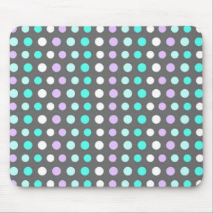 Bolinhas - Mousepad cinzento