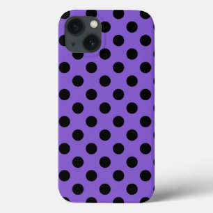 Bolinhas pretas na capas de iphone do gabinete da