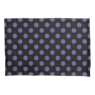 Bolinhas ultravioletas em preto