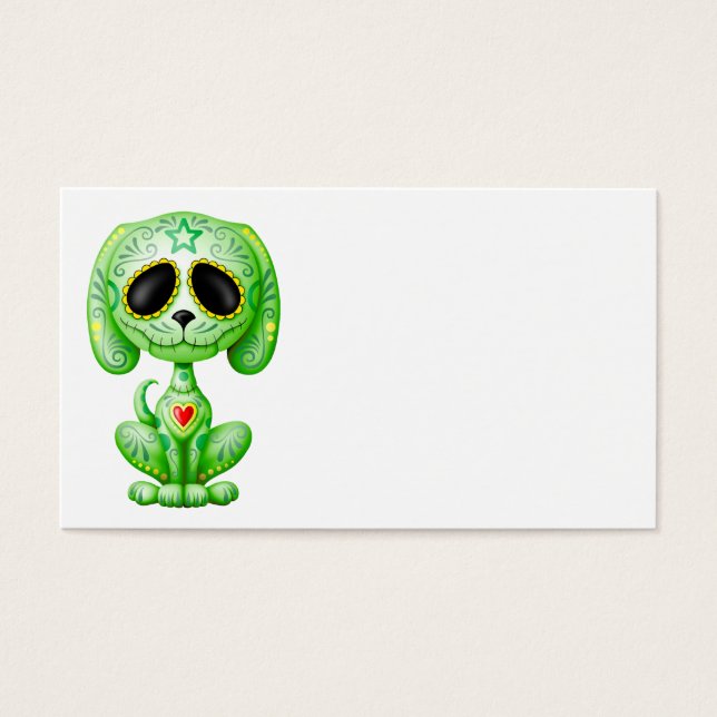 Bolinho de Açúcar Zombie Verde (Frente)