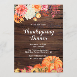 Bolinhos Rustic Orange Pumpkin - Convites de Ação