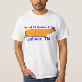 Bolivar, homens da camisa do campónio T do TN