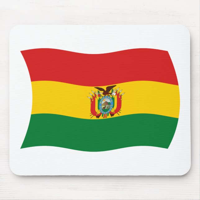 Bolívia Flag Mousepad (Frente)