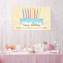 Bolo de Aniversário Chic Personalizado Negócios