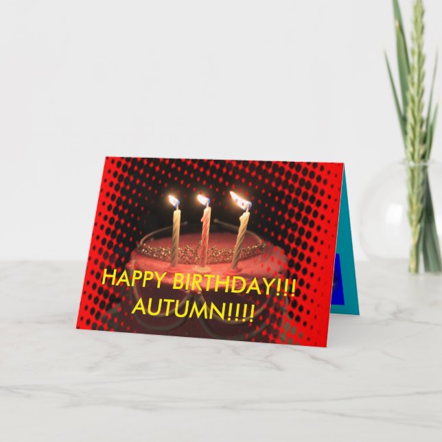Bolo de Aniversário Fechar Cartão de Aniversário (Frente)