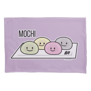Bolo de arroz sorvete Mochi japonês chá verde