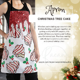 Bolo de Árvore de Natal Apron