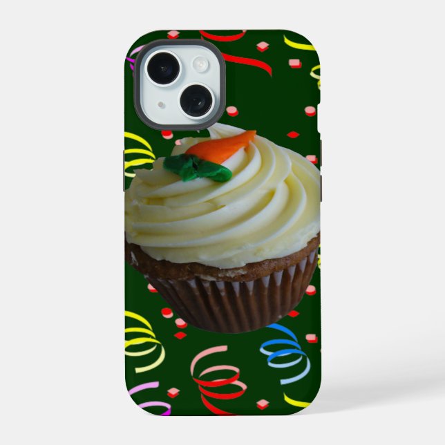 Bolo de Cenoura Cupcake com Confetes (Verso)