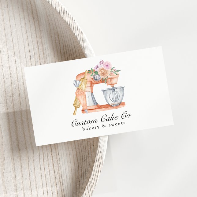 Bolo de Mistura de Aquarelas + Cartão de visita de (Criador carregado)