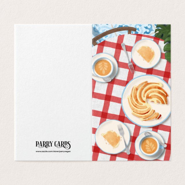 Bolo e Café por Dois (Exterior Desdobrado)