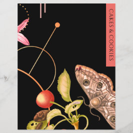 Bolos e cookies | Receita Inserir | Borboleta Pret