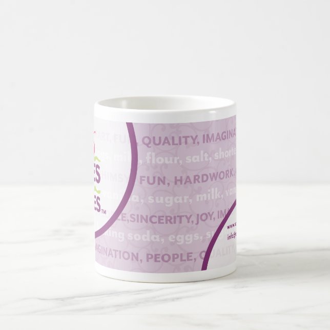 Bolos para a caneca da bandeira das causas (Centro)