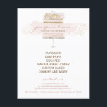 Bolos Personalizados Padeiro Evento Panfletos Pati<br><div class="desc">Bolos Personalizados Padeiro Evento Panfletos Patisserie Feminino</div>