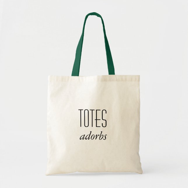 Bolsa Adorbs Tote Bag (Frente)