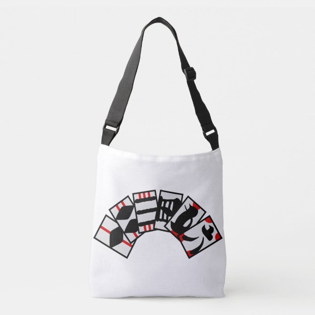 BOLSA AJUSTÁVEL 手本引き札３ (Frente)