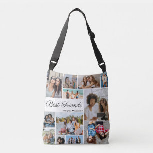 Bolsa Ajustável 12 melhores amigos para a colagem de fotos para se