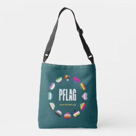 Bolsa Ajustável 12 Saco de Tota PFLAG no Círculo Cardíaco