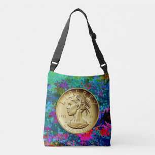 BOLSA AJUSTÁVEL 2017 SENHORAS DOURADOS LIBERDADE MOEDA