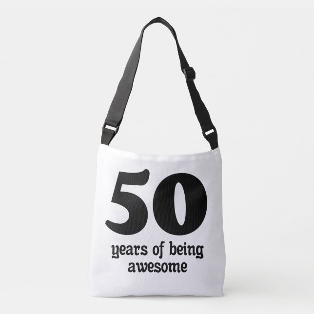 Bolsa Ajustável 50 years of being awesome (Frente)