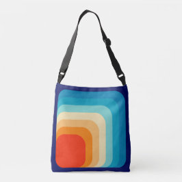 Bolsa Ajustável 70s Square Rainbow