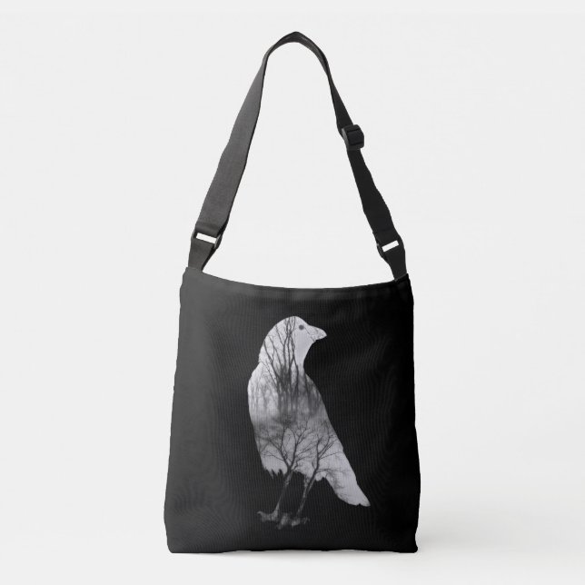 Bolsa Ajustável A Alma Do Corvo (Frente)
