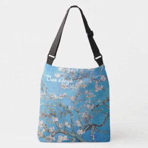 Bolsa Ajustável A amêndoa floresce arte azul de Vincent van Gogh