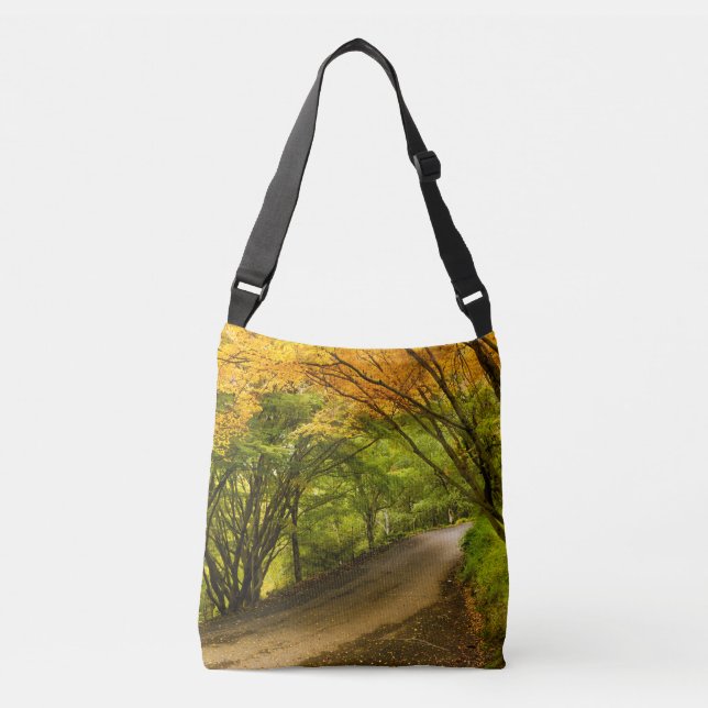 Bolsa Ajustável A estrada country na queda (Frente)