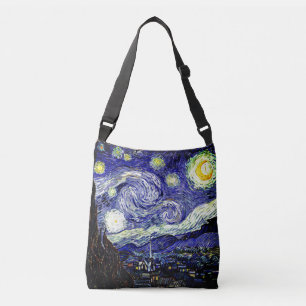 Bolsa Ajustável A noite estrelado de Van Gogh, 1889