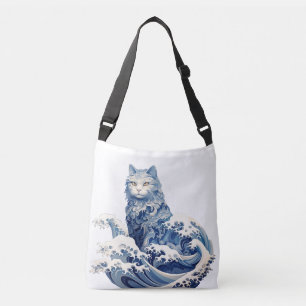 Bolsa Ajustável A Onda De Gato De Kanagawa